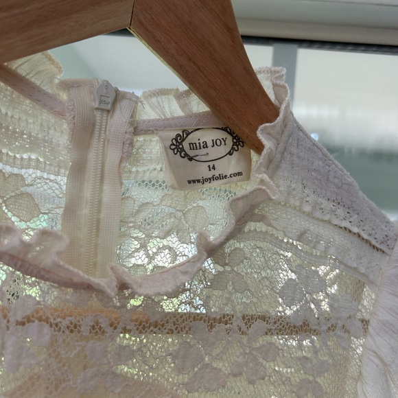 Joyfolie Mia Joe Caroline Dress in Cream - Picture 3 of 4